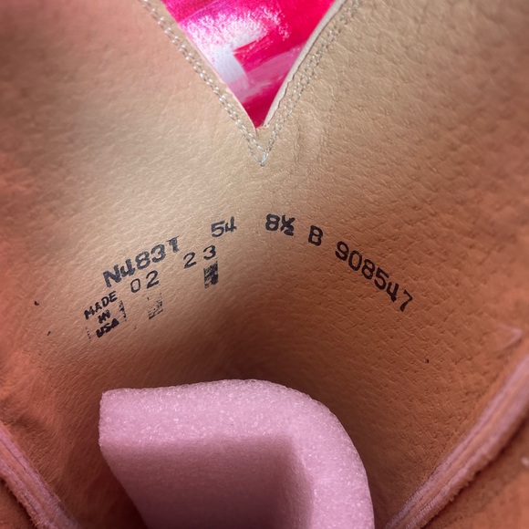 Lucchese Priscilla Glitz Cream Cowboy Boots - Picture 4 of 4